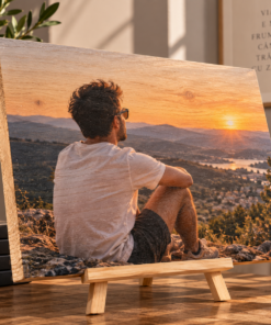 Tablou personalizat din lemn – Zi de naștere – 30 ani
