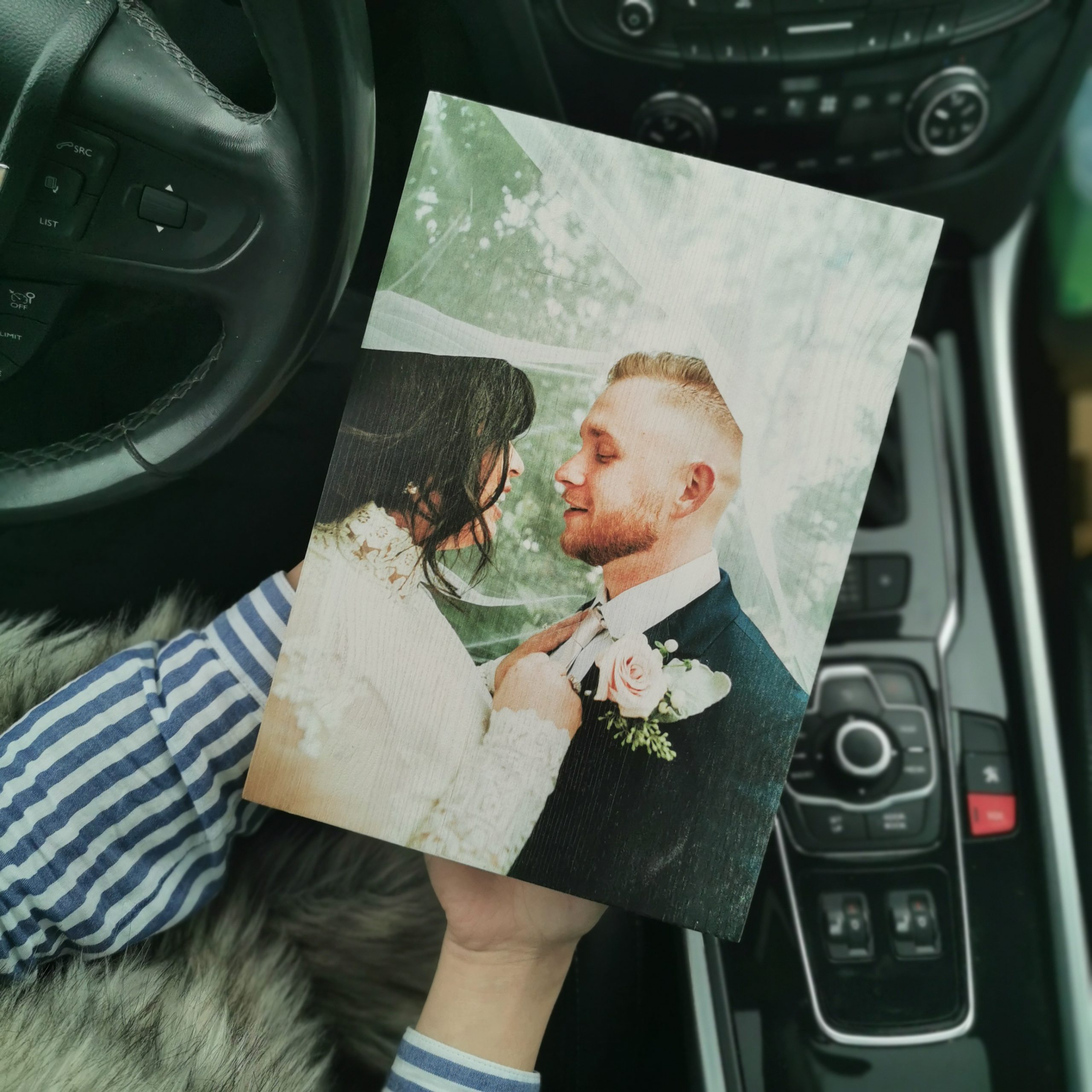 Poză pe lemn personalizată – Brad, Lemn ars sau Stejar - imagine 28