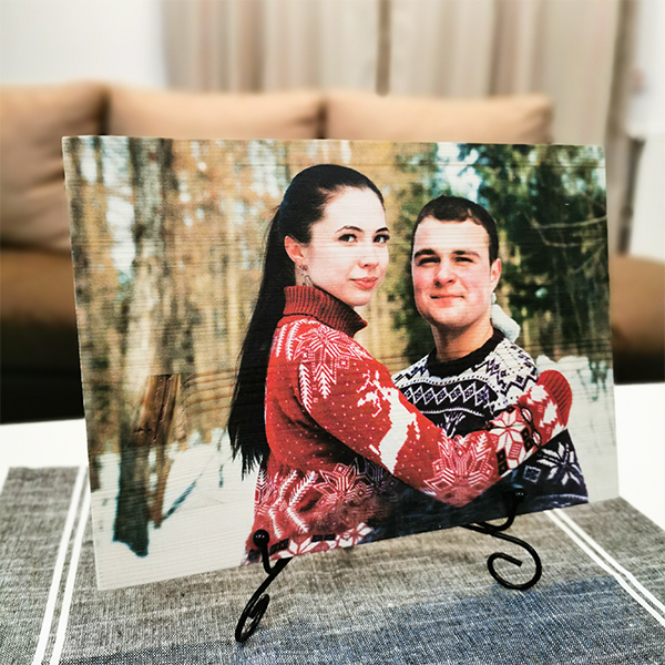 Poză pe lemn personalizată – Brad, Lemn ars sau Stejar - imagine 30