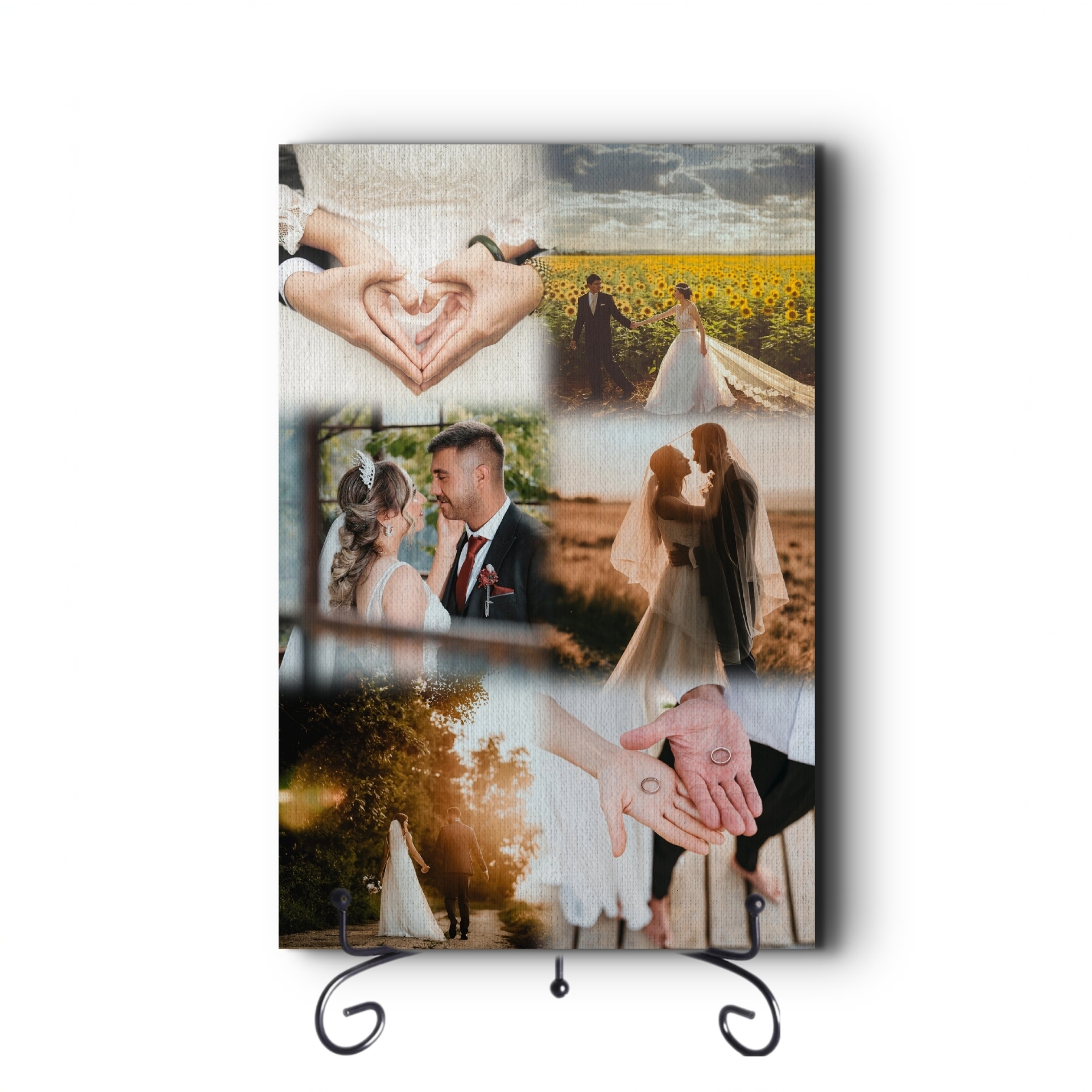 Colaj foto pe lemn personalizat – Stejar - imagine 2